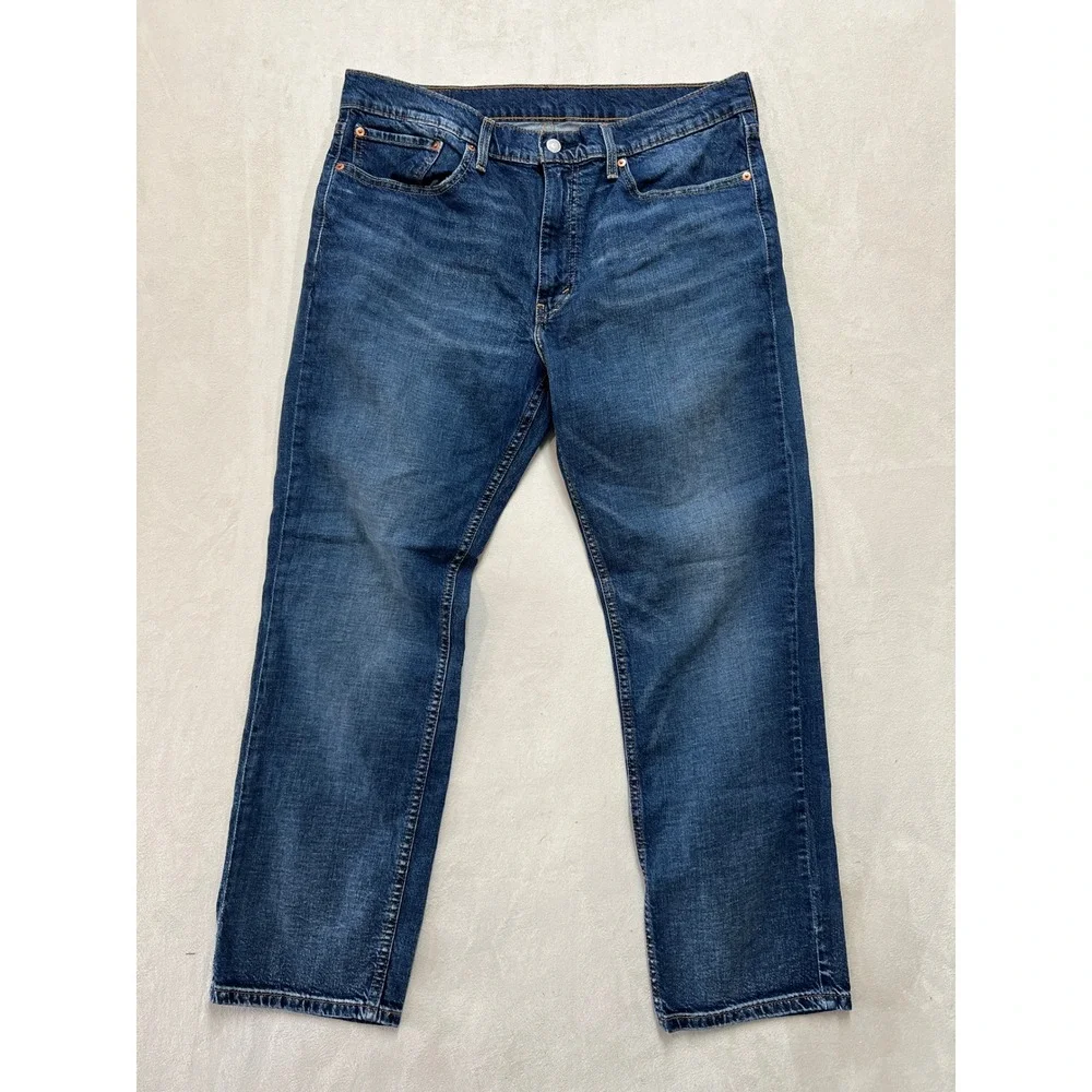 Levis 559 Relaxed Straight Jeans Mens 36x30 Blue Denim 00559-0624